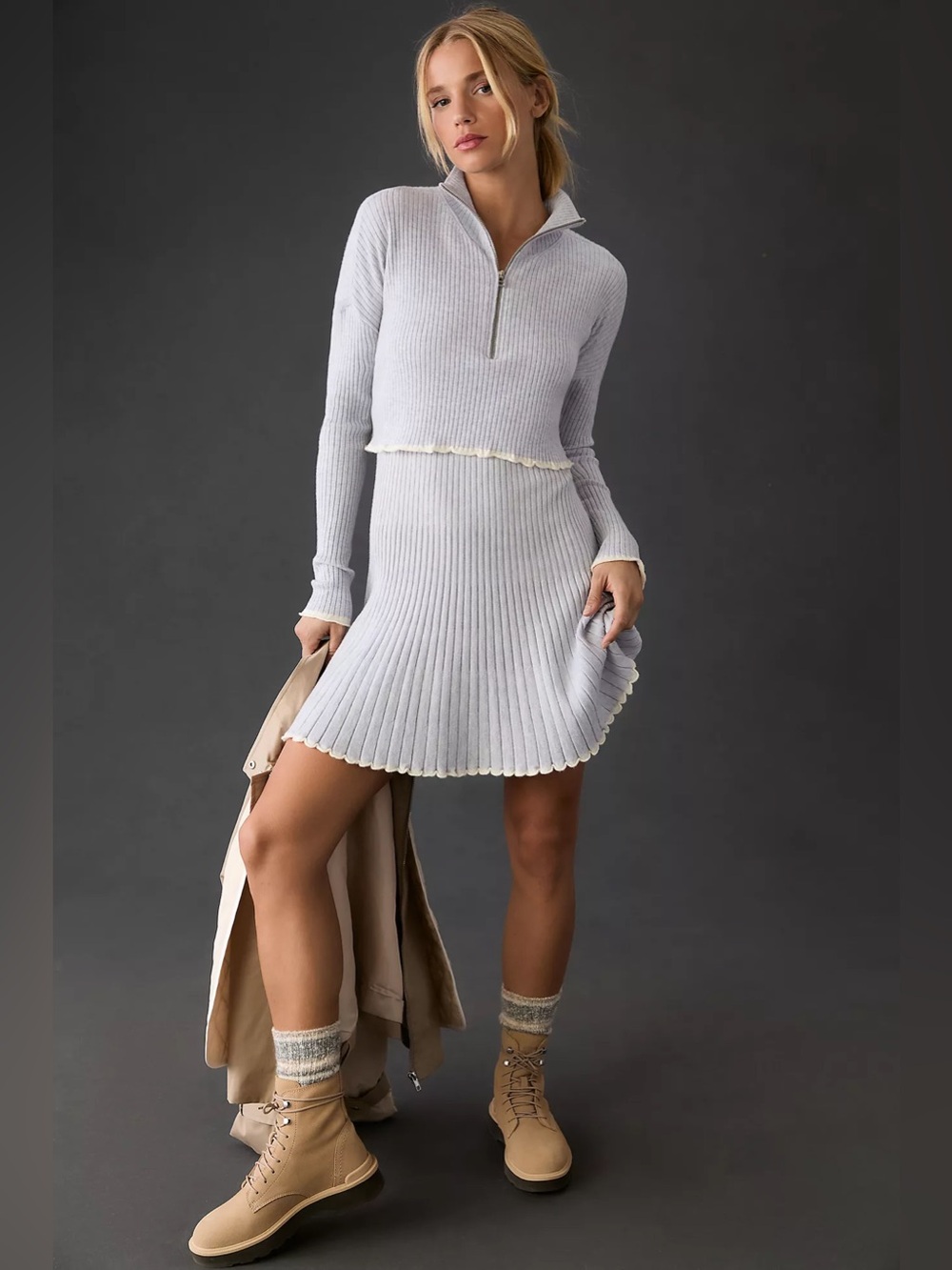 NWT Daily Practice Anthropologie Miles Sweater dress
